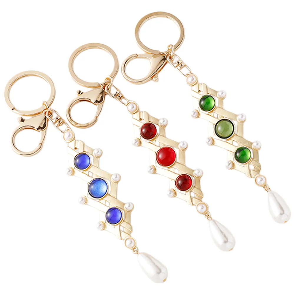 

Charm Bag Keychain Hanging Decor Keyring Vintage Style Keychains Purse Charms