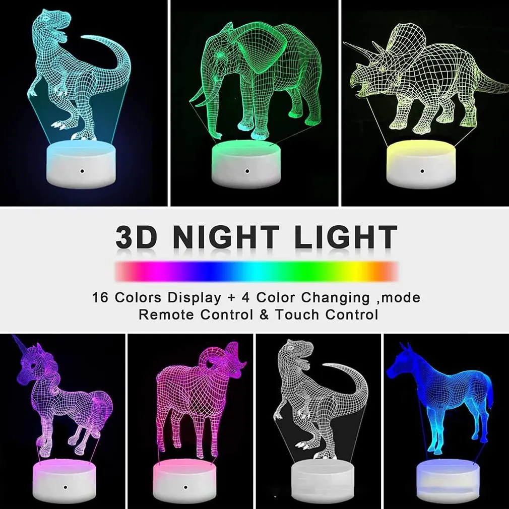 

Лидер продаж, основа для светодиодной лампы 3D, акриловая цветная основа для ночного освещения, светодиодная осветительная база с сенсорным ...
