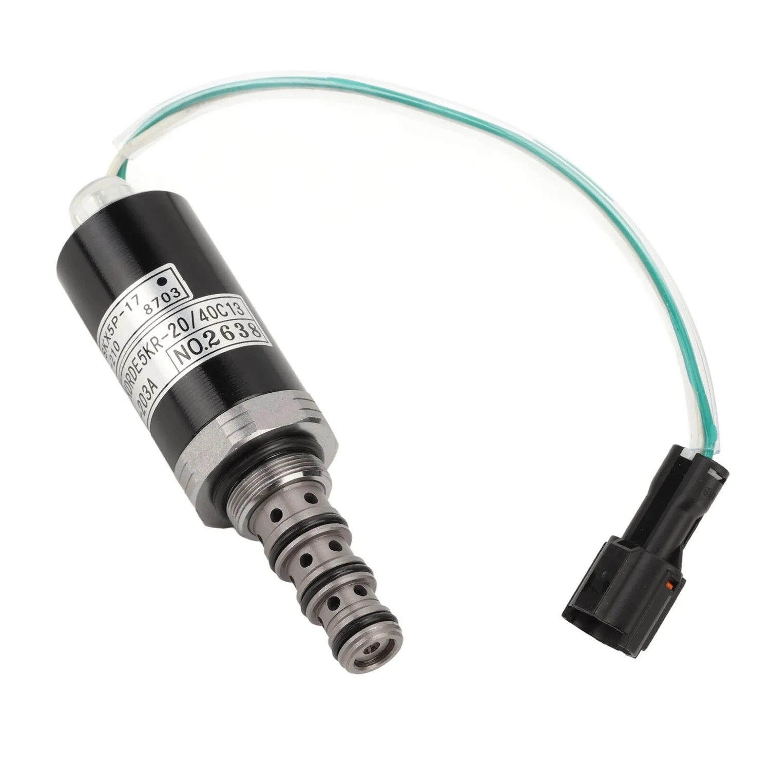 Электромагнитный клапан KDRDE5KR-20 40C13-203A SKC5/612-106 для SK200-3 SH200