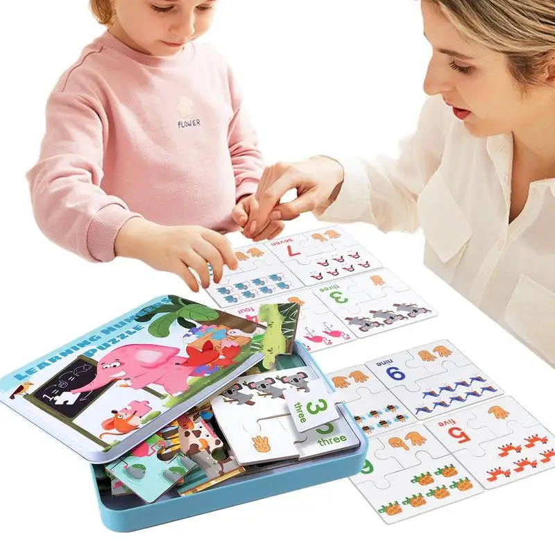 

Number Matching Toys Matching Toys Montessori Wooden Toy Toddlers Montessori Wooden Educational Toys For Kids Learn To Count Puz