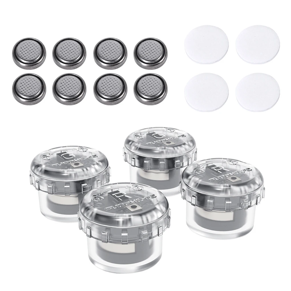 

Sunnylife 4 Pieces Night Flying Lights Bright Lamps Self-Adhesive Anti-Collision Universal Flashlight Replacement Parts