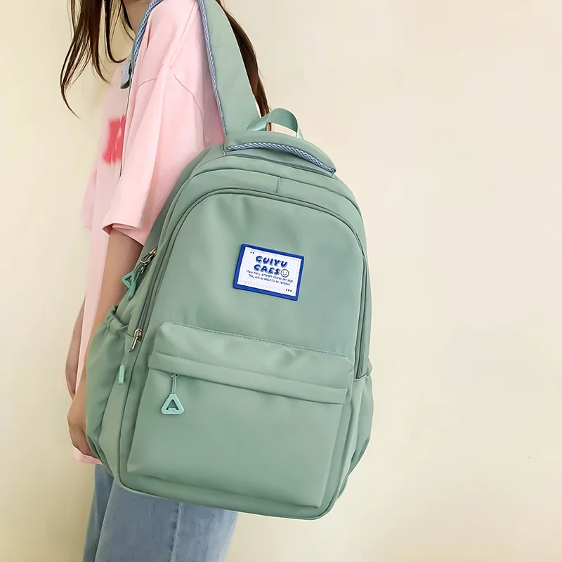 

Qyahlybz girl large capacity primary school school style backpack casual backpacks for men travel shoulder bag