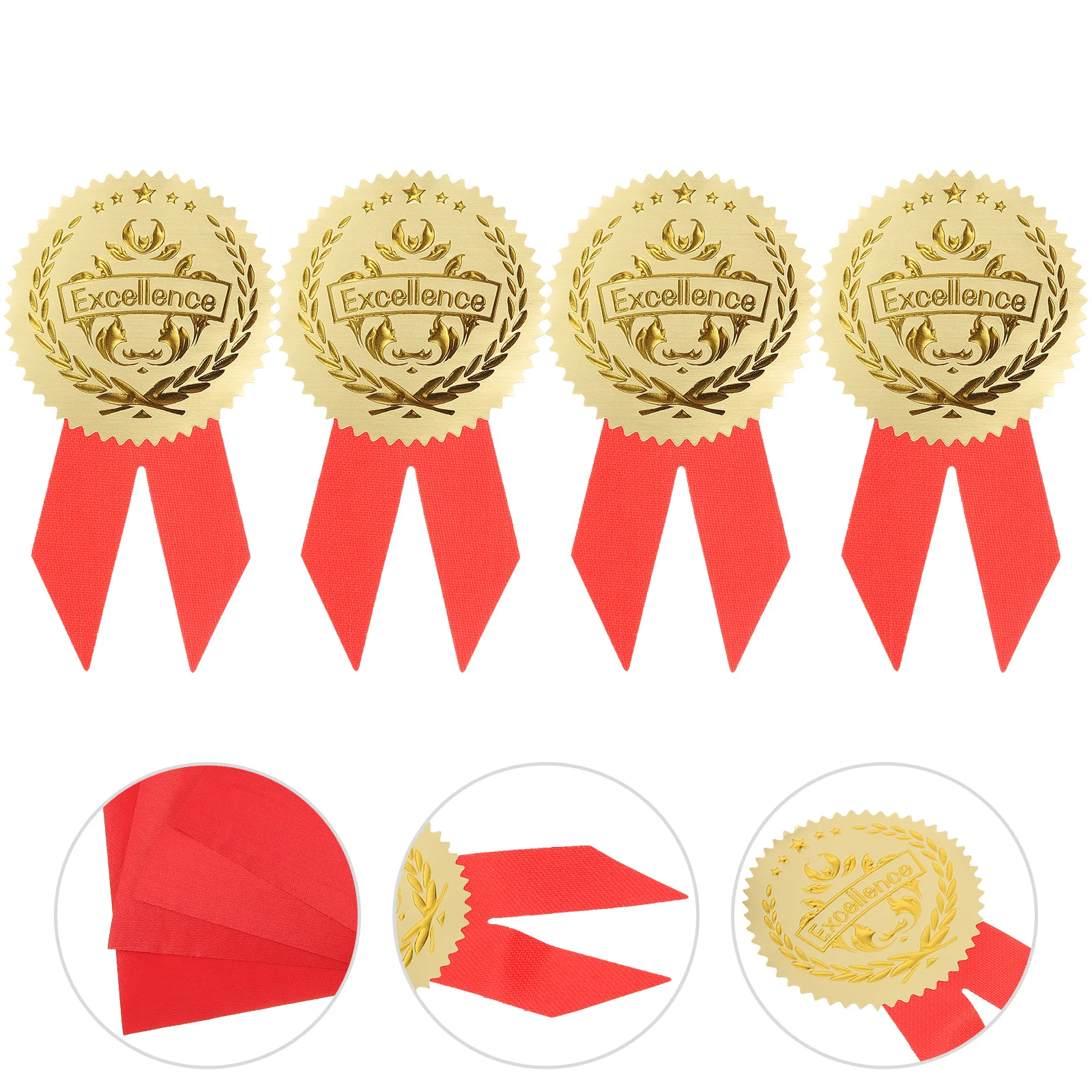 

36 Set Of Graduation Multi-function Medal Stickers Medal Awards Kids Medal Stickers Medals Decor