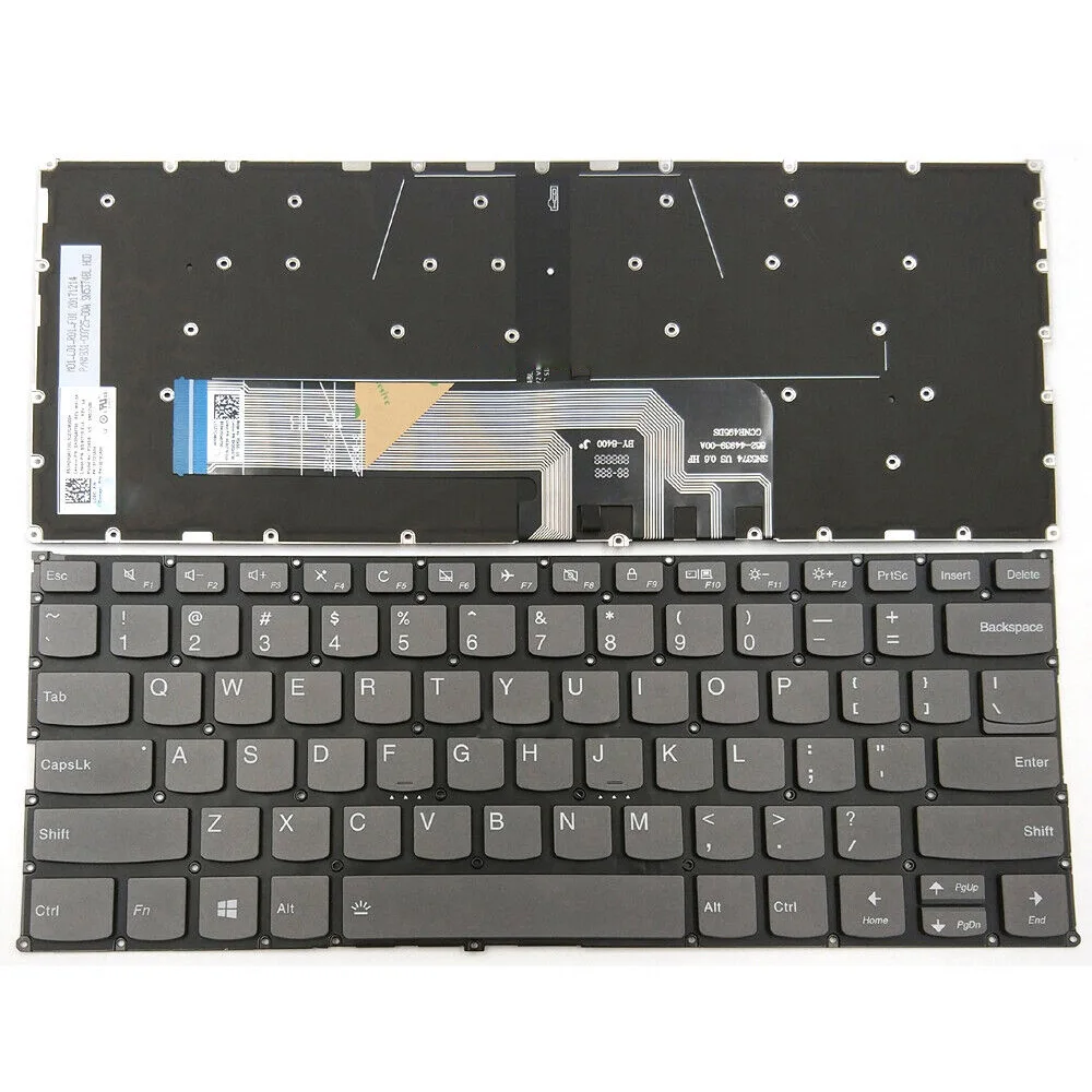 Фото KBHUB американская клавиатура для ноутбука с подсветкой для Lenovo Yoga 6-13ARE05 6-13ALC6 730-13IKB 730-13IWL 530-14ARR 530-14IKB №1