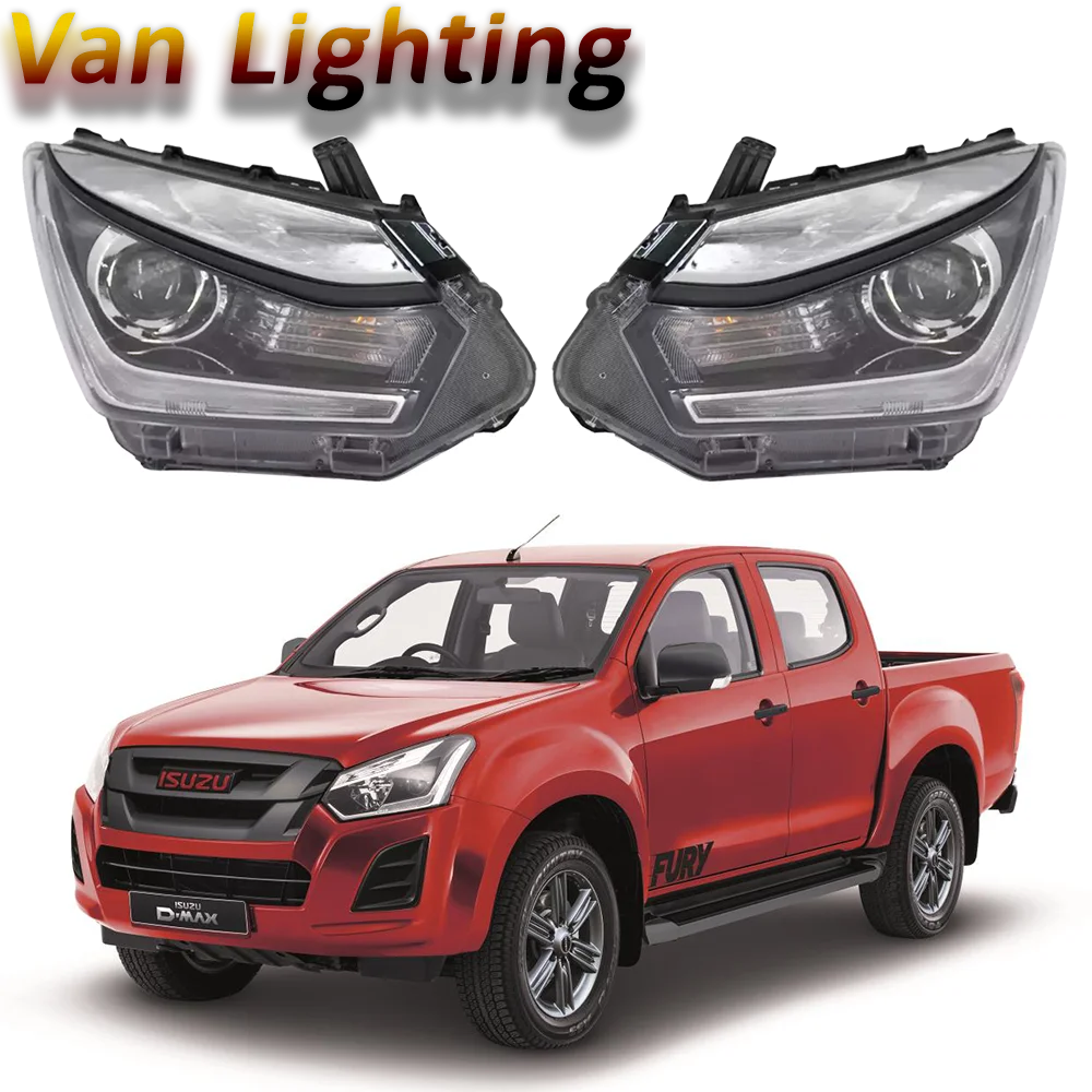 

1 шт., автомобильный передний светодиодный фонарь 12 В для ISUZU Dmax 2019