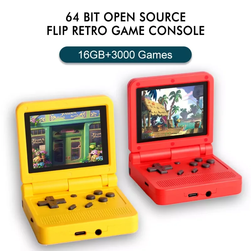 V90 Handheld Game Console Pocket Flip 3.0