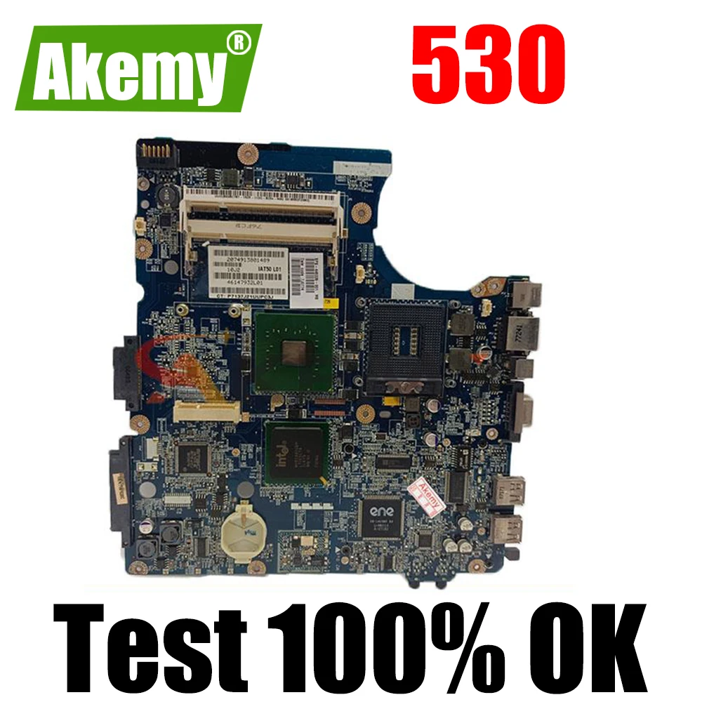 

For HP Compaq 530 Laptop Motherboard 945GME DDR2 438551-001 448434-001 IAT50 LA-3491P MAIN BOARD