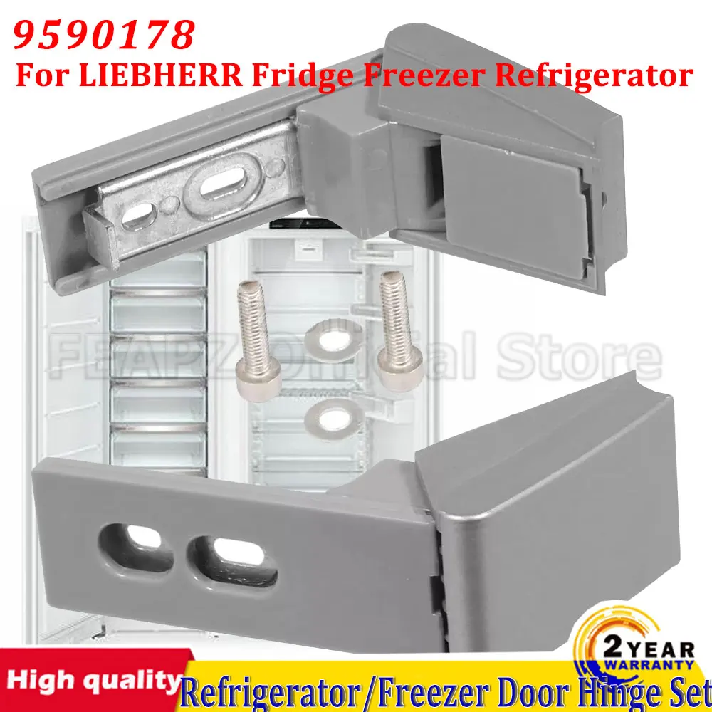 

Набор дверных петель для холодильника/морозильника для LIEBHERR, морозильной камеры, ремонтный комплект для пары петель для холодильника 9590178 03-JRI-857