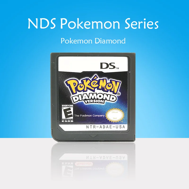 

Pokemon Series Memory Card Video Game Consoles 3DS NDSi NDS Pokemon Diamond USA Version Gift Version English Language