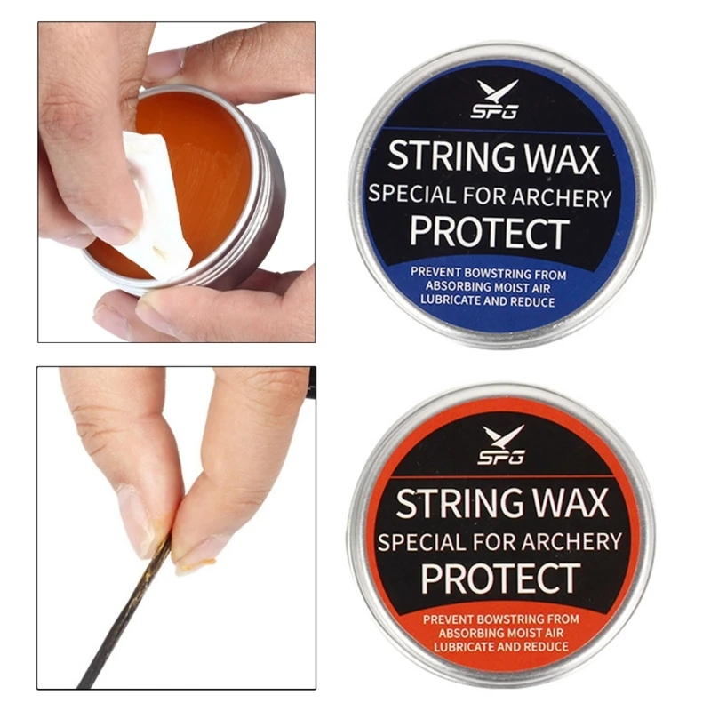 

1PC Bows String Wax String Protective Rail Lube Waterproof Archery-Bowstring Wax Lightweight Compound Recurve-Bows Drop Shipping