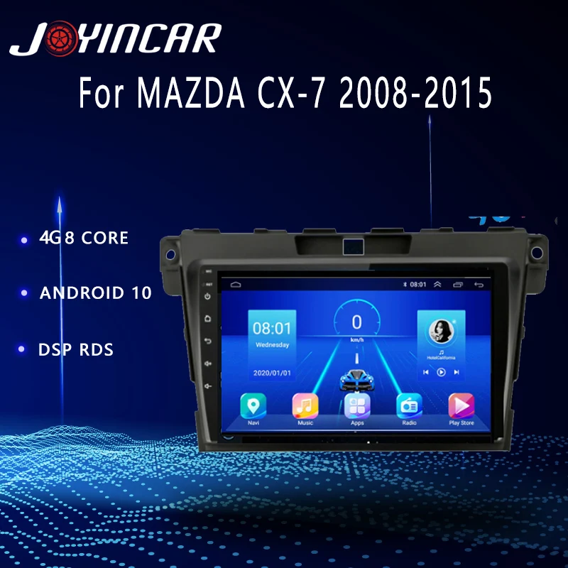 Автомобильная аудиосистема 4G Android GPS-навигатор радио для Mazda CX7 стандартная