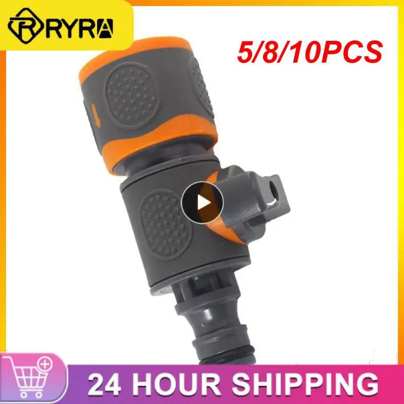 

5/8/10PCS Horticultural Quick Coupling Switch Valve Thickened Shut Off Water Valves Quick-connect Agriculture Garden Watering