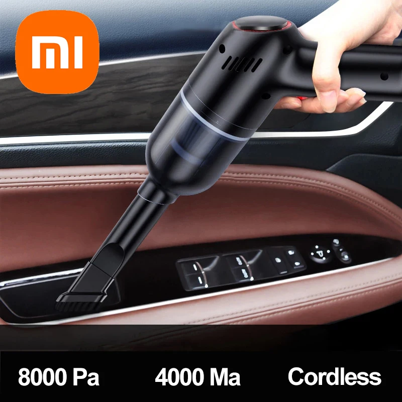 

2022 Новый беспроводной автомобильный пылесос 8000 ПА беспроводной ручной автомобильный пылесос двойного назначения мини-пылесос