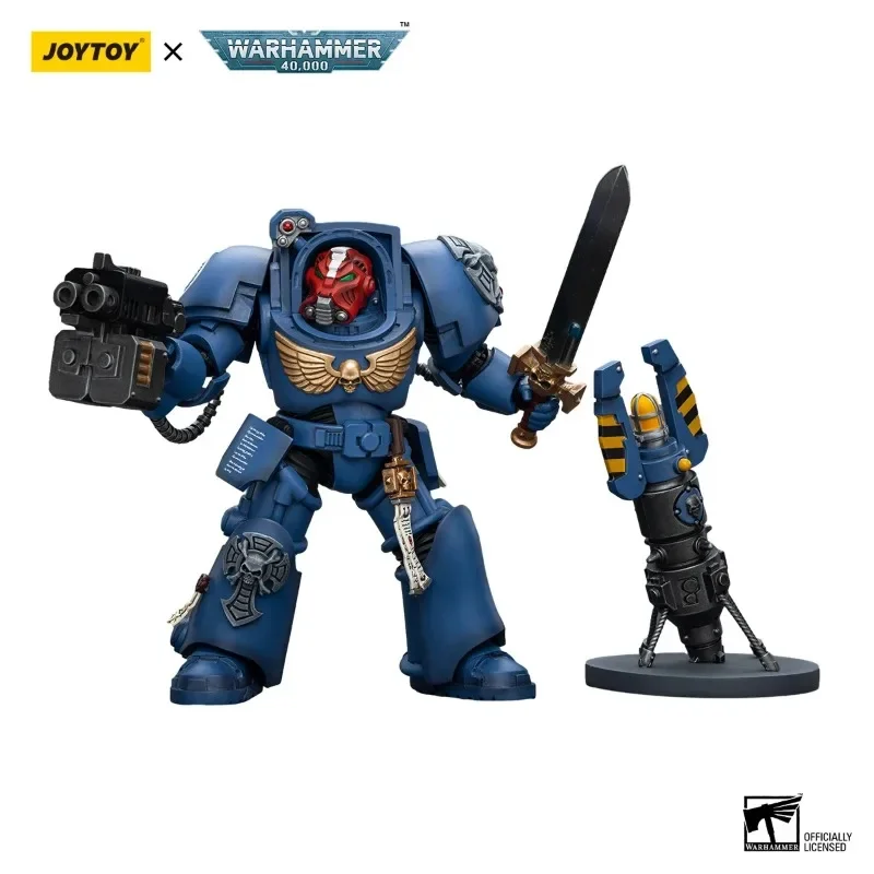 [В НАЛИЧИИ] JOYTOY Warhammer 40K 1/18 НОВЫЙ Ультрамарин Терминатор Отряд библиотекар Аниме