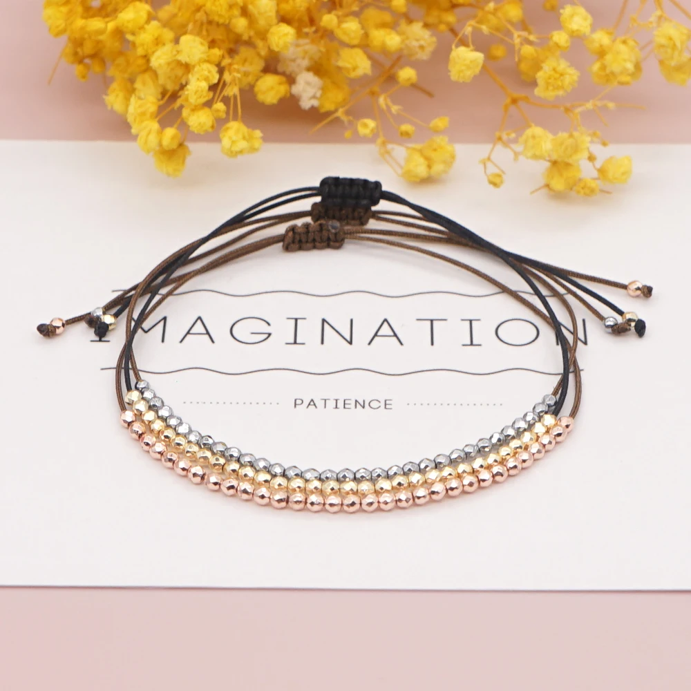 2 шт. новый набор 2024 Женские Ювелирные изделия из бисера Регулируемая Веревка