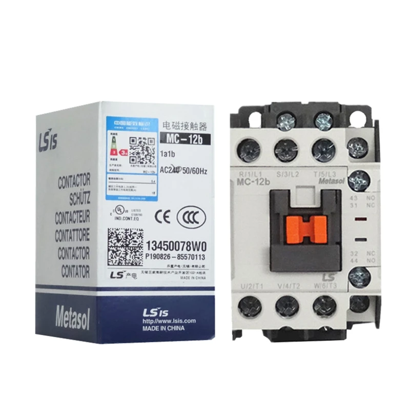 Фото Магнитные контакторы Metasol AC MC-9b, MC-12b, MC-18b, MC-25b LS ELECTRIC 9А, 12А, 18А, 25А №1