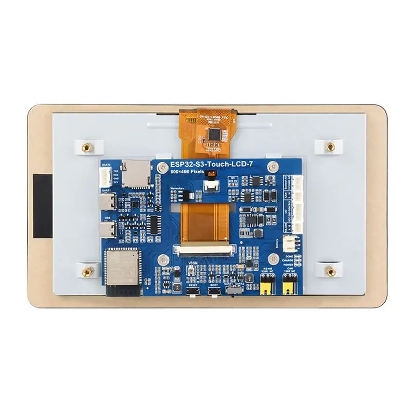 Фото Плата разработки 6X ESP32-S3 с 7-дюймовым сенсорным дисплеем 800X480, Wi-Fi, Bluetooth 5 для GUI, LVGL, HMI, ESP32 №2