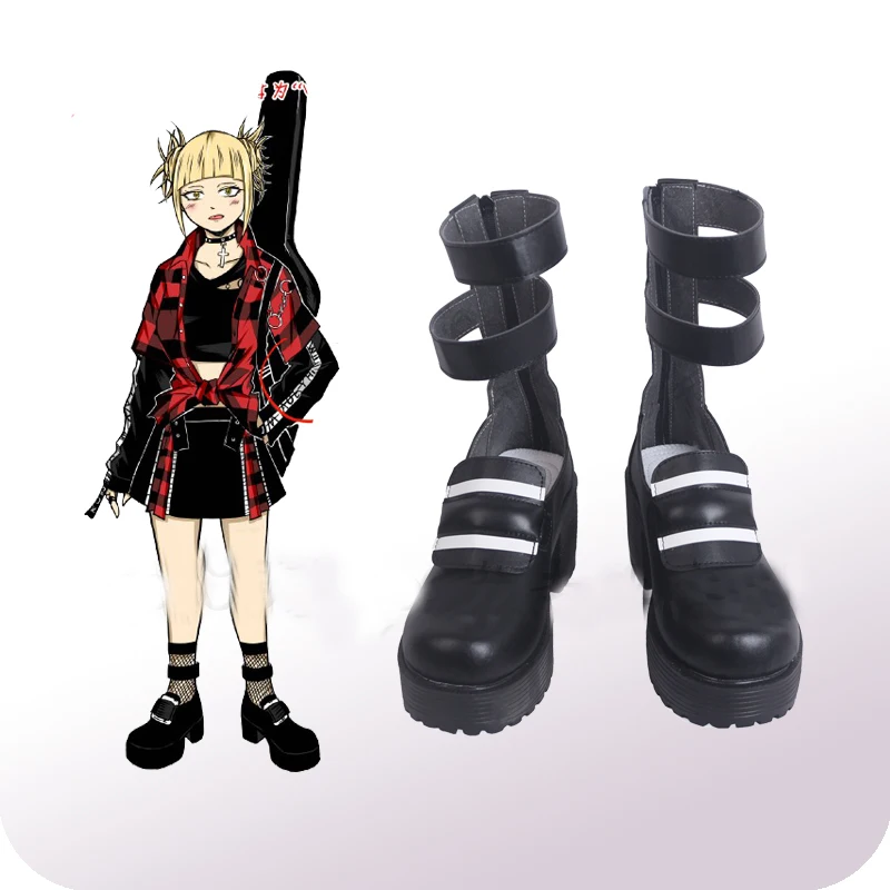 

My Hero Academia Boku No Hero Akademia Himiko Toga Cosplay Shoes Boots Halloween Carnival Cosplay Costume Accessories