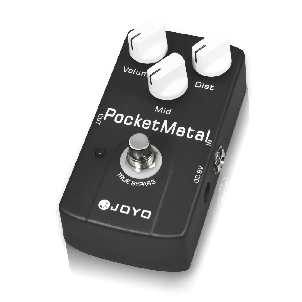 

JOYO JF-35 POCKET METAL Electric Violao Distortion Pedal Drive Mid Tone True Bypass Guitar Bass Accessories