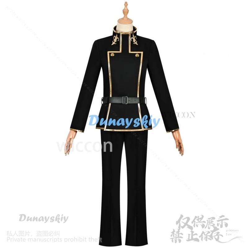 Anime Codee Geasss Cosplay Lelouchh Lamperougee Costume DK School Uniform Wigs For Halloween Christmas Man Cos Customized