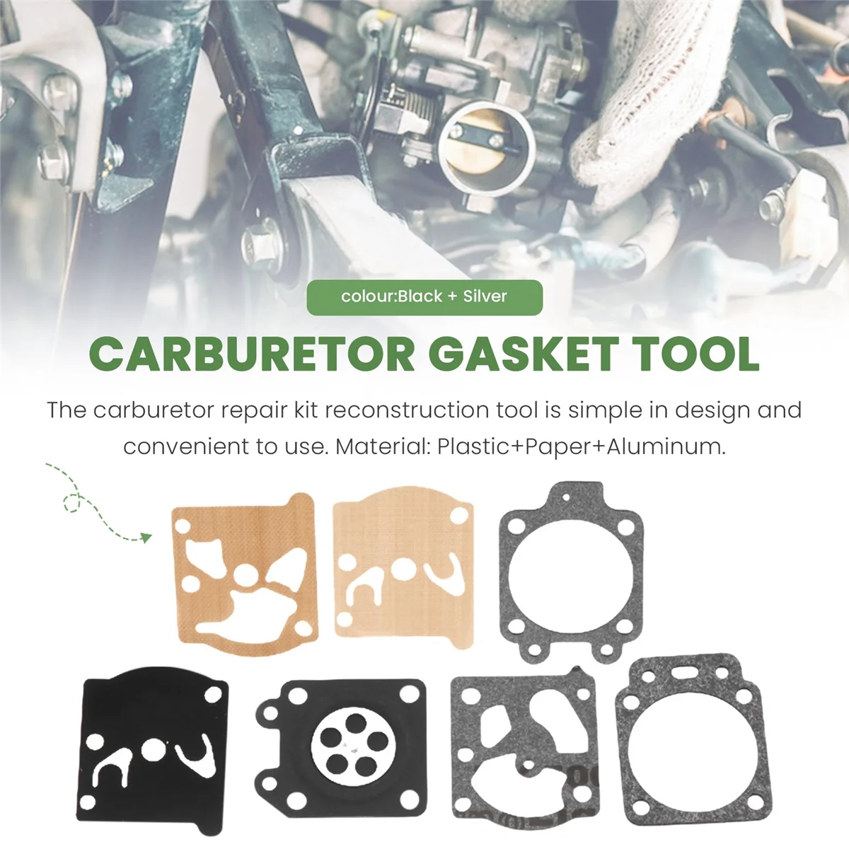 K20-WAT WA WT подходит для WALBRO прокладка диафрагмы карбюратора набор ремонта игл