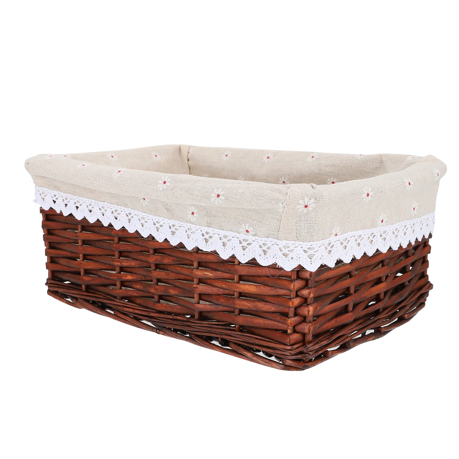 

Basket Storage Baskets Woven Wicker Bins Rattan Hamper Clothes Toy Organizer Sorting Box Sundries Dirty Organizing Laundry