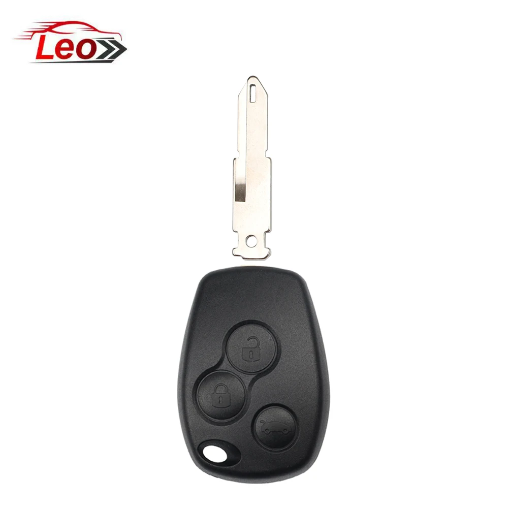 

Автомобильный дистанционный ключ Leo для Renault Duster Modus Clio 3 Twingo DACIA Logan Sandero Kangoo, 2/3 кнопки, 433 МГц, 7946/7947/4A-CHIP