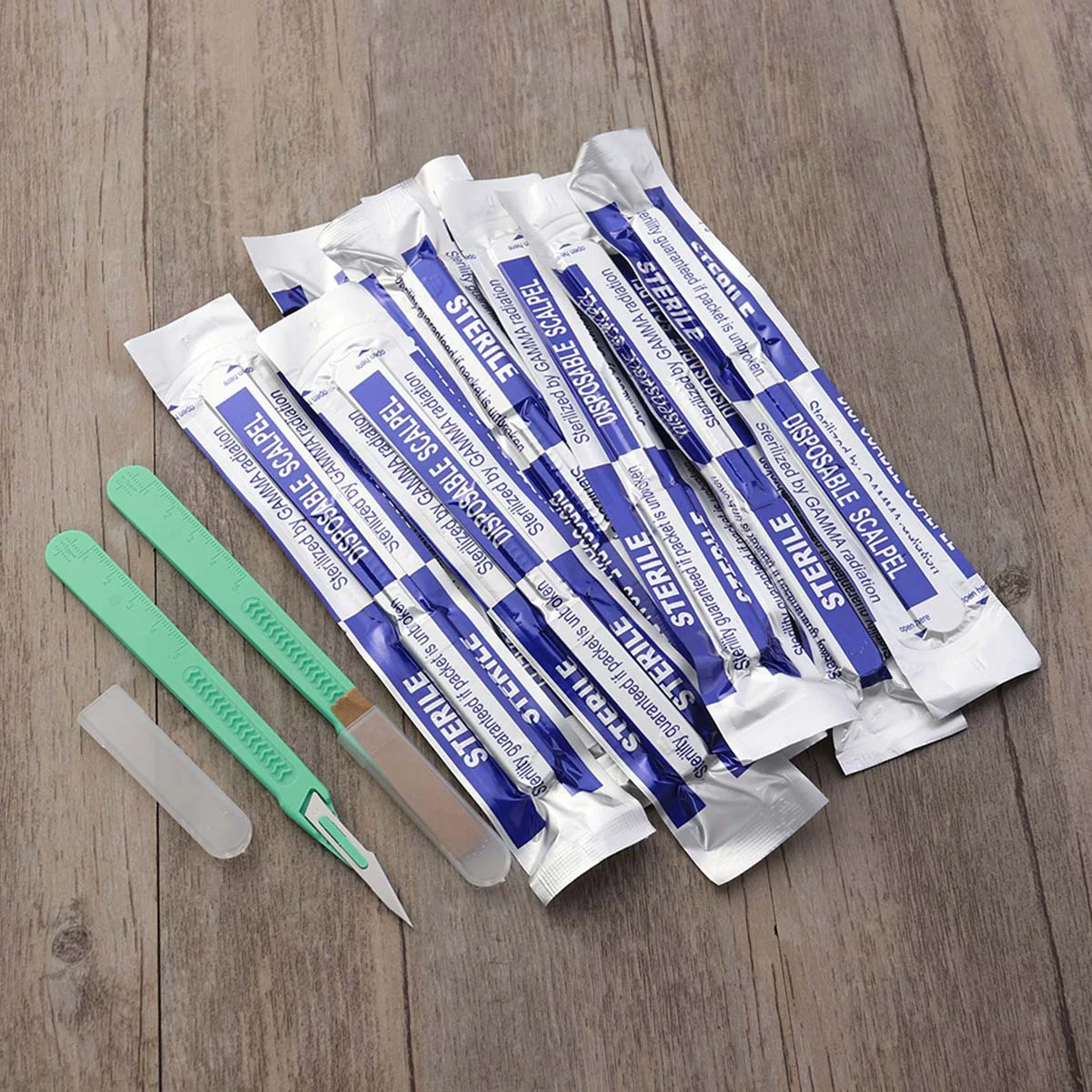 

10 Pcs Disposable Safety Scalpels Dermaplaining Disposable Scalpel Blades Care Craft Scalpel Dermaplaining