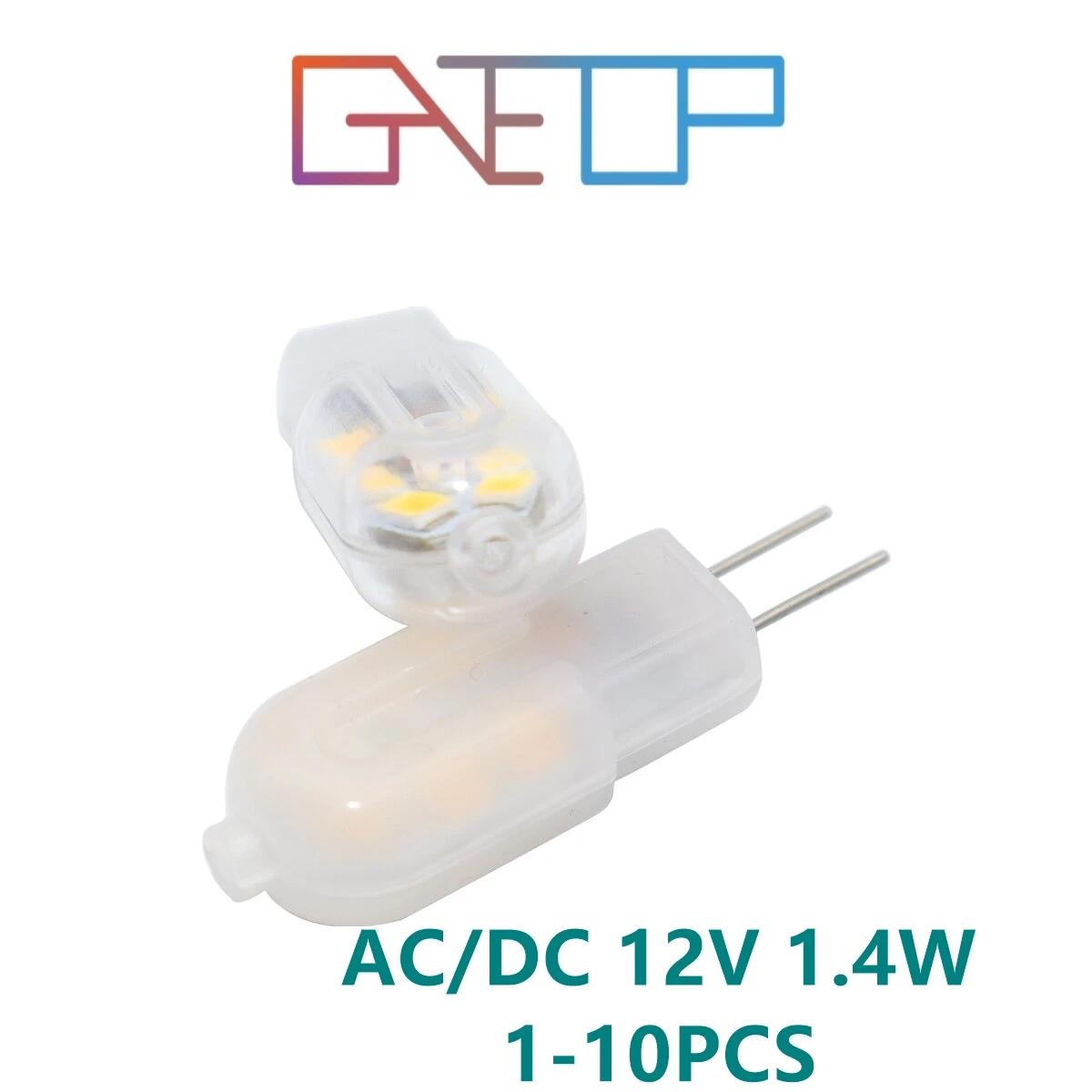 

1-10PCS LED Mini Bulb G4 AC/DC 12V 1.4W High Bright 3000k/4000k/6000k Suitable for Crystal Lamp Living Room and Office Lighting