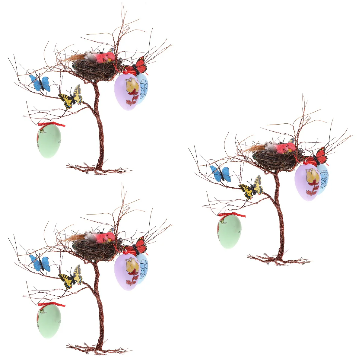 

3 Sets DIY Wire Tree Decor DIY Tree Craft Materials Decoration DIY Craft Set