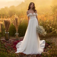luxury handcraft wedding dress sweetheart tulle appliques bridal gowns a line floor length brides dresses vestito da sposa