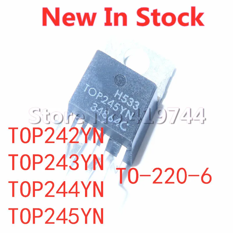 

5PCS/LOT TOP242YN TOP243YN TOP244YN TOP245YN TOP242Y TOP243Y TOP244Y TOP245Y TO-220-6 switching power supply chip In Stock