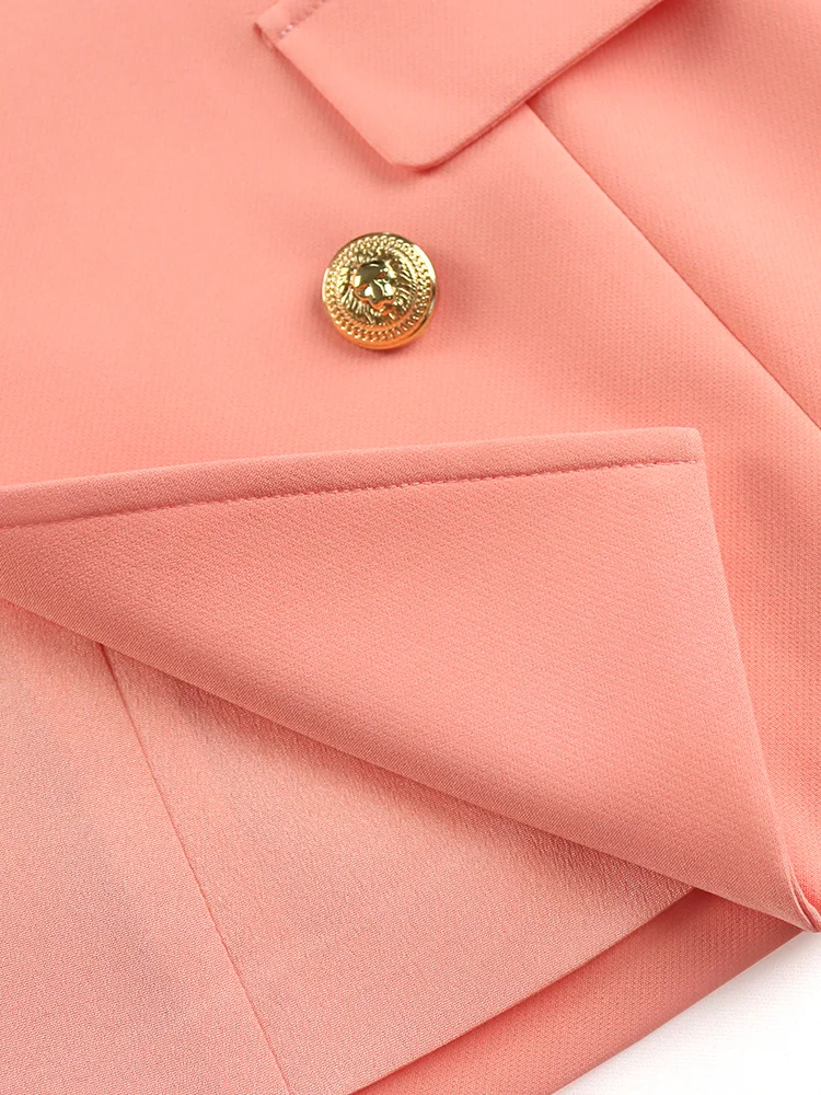 Women Elegant Blazer Sets Buttons White Wide Leg Pant Suits Fashion Professional Party Office Business Outfits Single Pack 2023