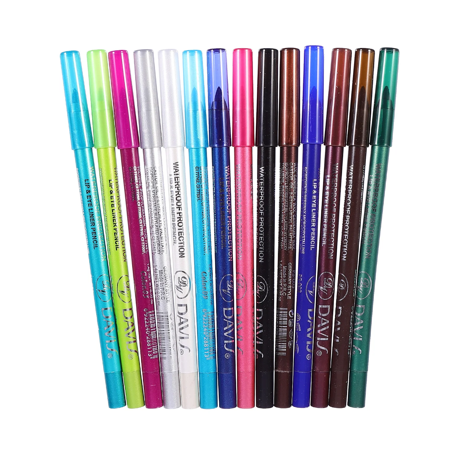 

Eyeliner Eye Makeup Drawing Liner Tool Set Shadow Eyeliners Colored Pen Kits Metalic Women Eyeshadow Eyes Accessories White Red