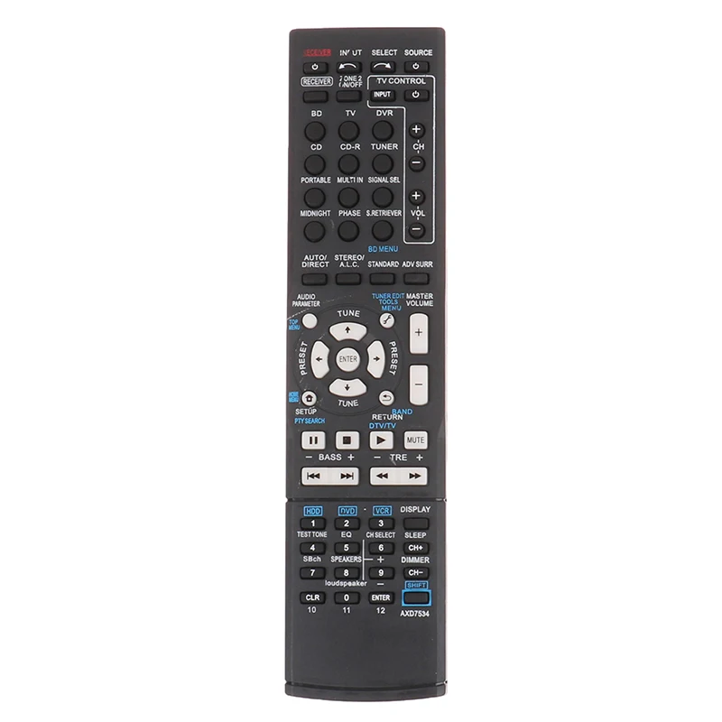 Пульт дистанционного управления совместим с Pioneer VSX-519V-K 523 819H 421 522 521 520 821 1122 AXD7534 AXD7586 AXD7565 AXD7569 AXD758 AXD7536 Series