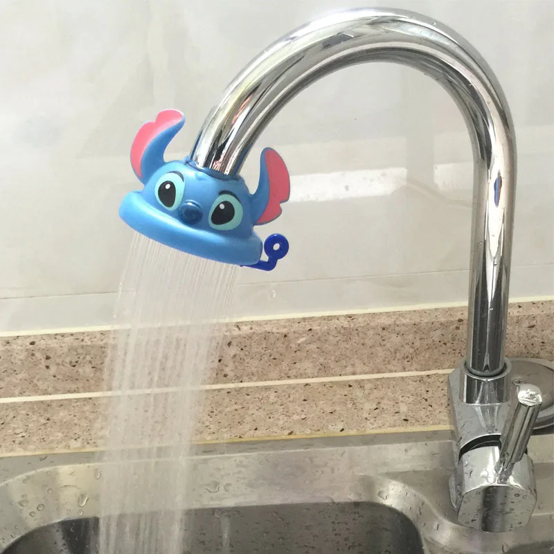 

Disney Stitch Faucet Water Saver Anime Peripheral Stitch Mini Kitchen Tap Water Filter Doll Small Shower for Women Girls Gifts
