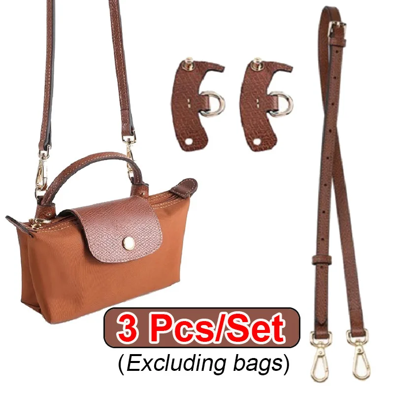 

Сумка через плечо, ремень для сумки пельменей для Mini Longchamp, сумка через плечо с перфорированным фотоэлементом для сумки без перфорации