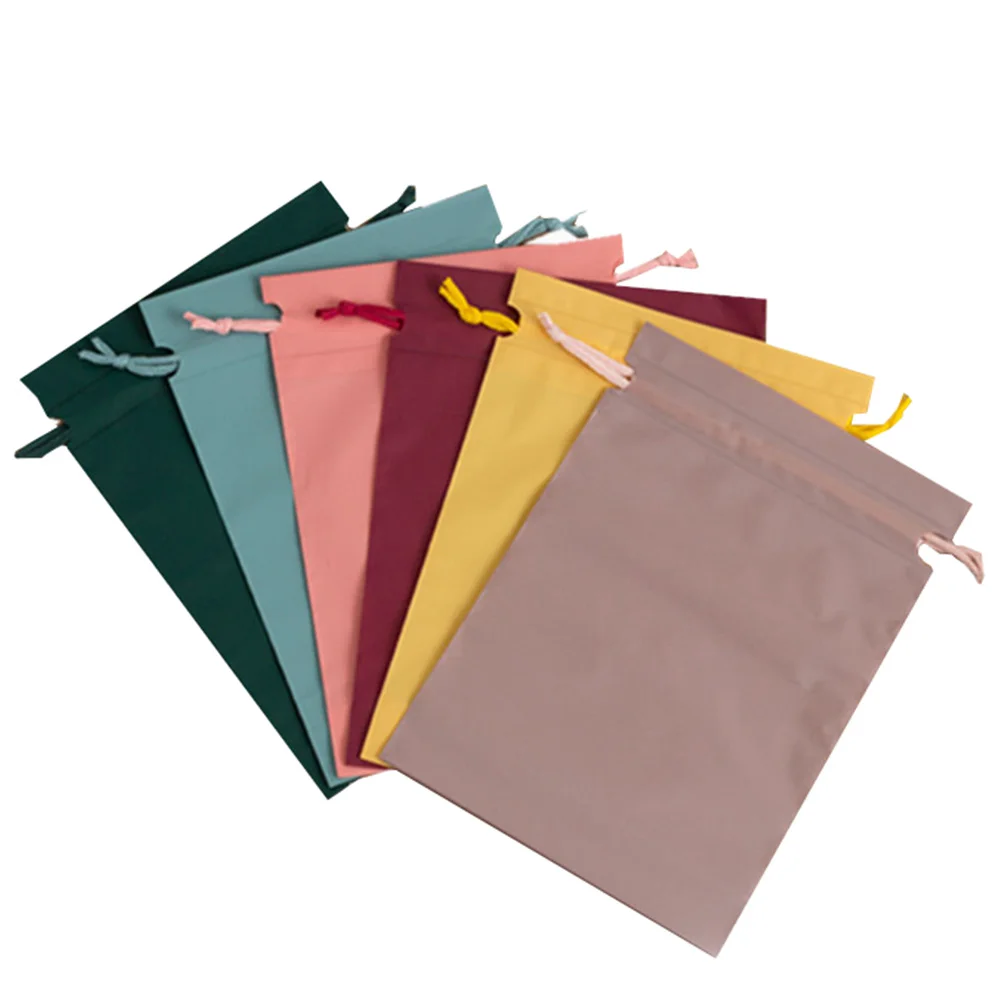 

6Pcs Drawstring Bags Multifunctional Bags Trip Clothes Bags Trip Storage Bags for Clothes Trip Home