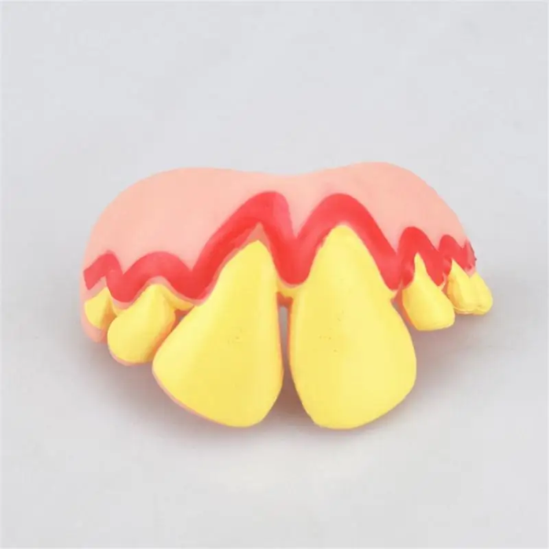 Non-toxic Durable Funny Dentures Entertainment Practical Zombie Tooth Home Furnishing Halloween Comfortable Portable Toy Simple