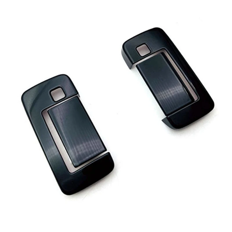 4 шт. глянцевая черная наружная боковая дверная ручка рамка отделка для Daihatsu ATRAI /