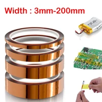 1pc 25 sizes professional 30m heat resistant high temperature high insulation electronics industry welding polyimide tape