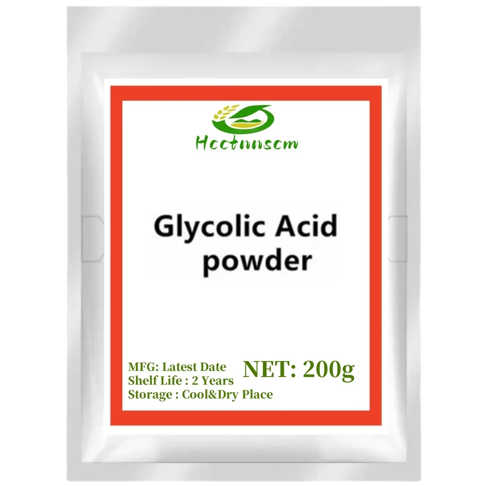 Горячая Распродажа гликолевая кислота порошок косметического класса 98%