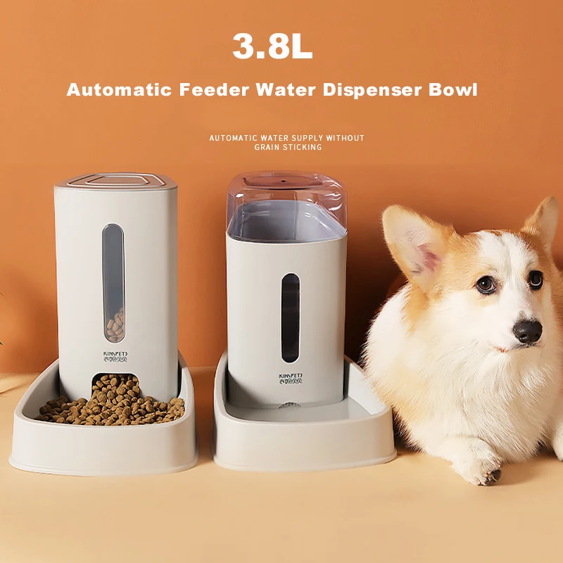 

Pet Bowl Automatic Feeder Water Dispenser Dog Bowl Cat Bowl Pet Supplies Feeding Water Dispenser Dog Cat Accessories Pet Feeder