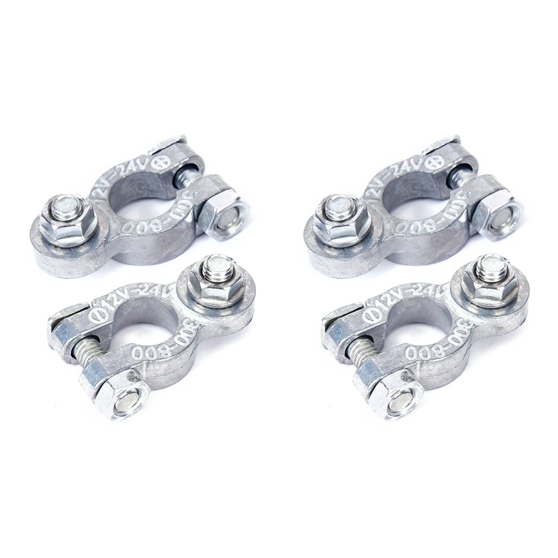 

4 шт. Зажим разъем аккумулятора положительный анодный цинковый Зажим Автомобильный груз