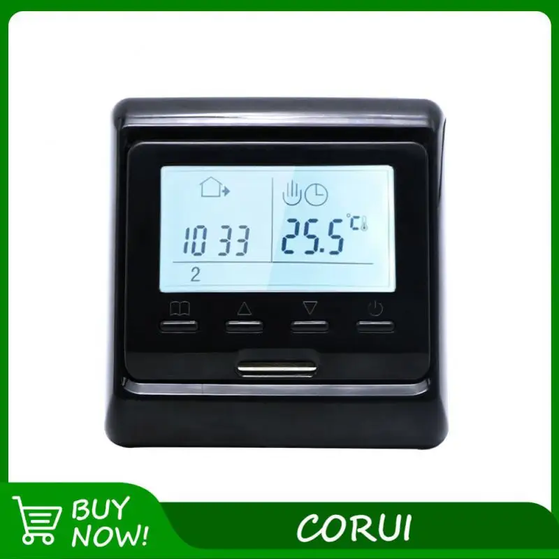 

Tuya Smart Lcd Screen Voice Control Children Lock Temperature Sensor Ntc Wifi For Smart Home Programmable Temperature Controller