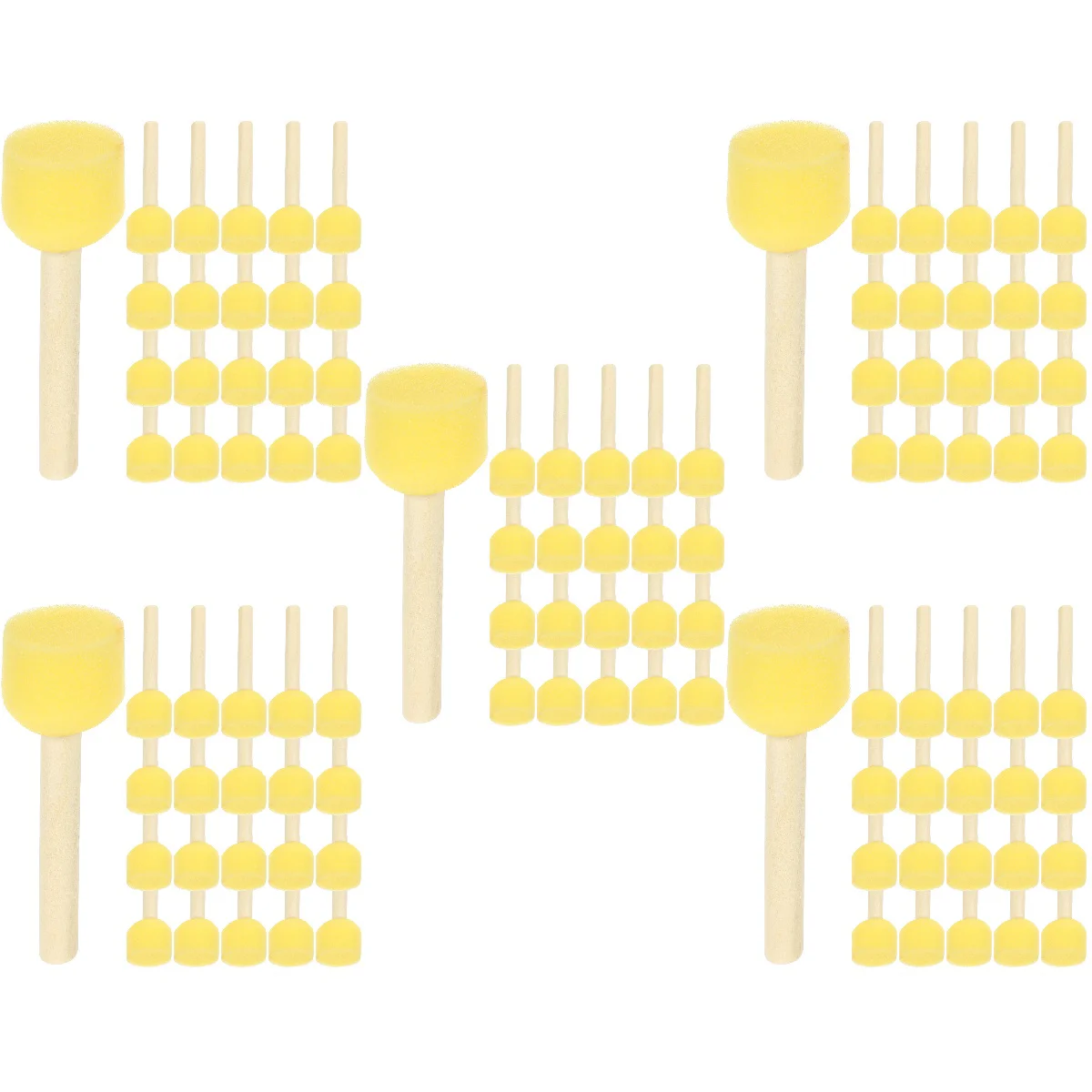 

100 Portable Sponge Brushes Sponge Brushes Sponge Painting Supplies