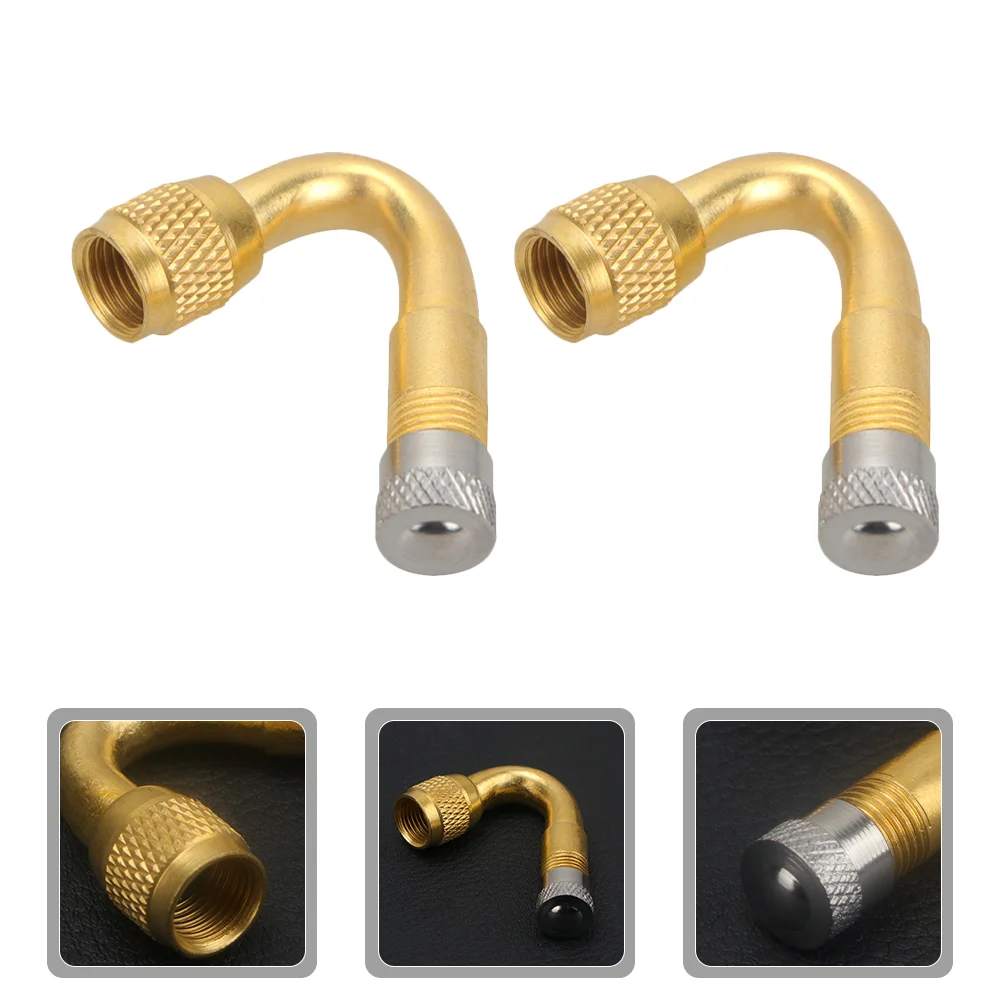 

Tire Stem Extension Extenders Adapter Extender 45 Degree Fitting Accessories Stems Air Nozzle Motorcycle Kit Car