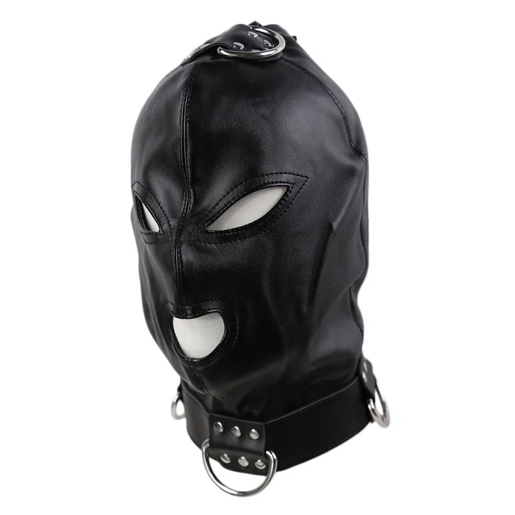 

Фетиш подтягивающая маска для глаз SM косплей секс-игрушки эротический головной убор маска капюшон Мягкий Повязка На глаза