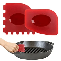 grill pan scraper tool 2pcs grill pan scrapers 2pcs skillet scrubber cleaning tool for cast iron pans frying pan skillet grill