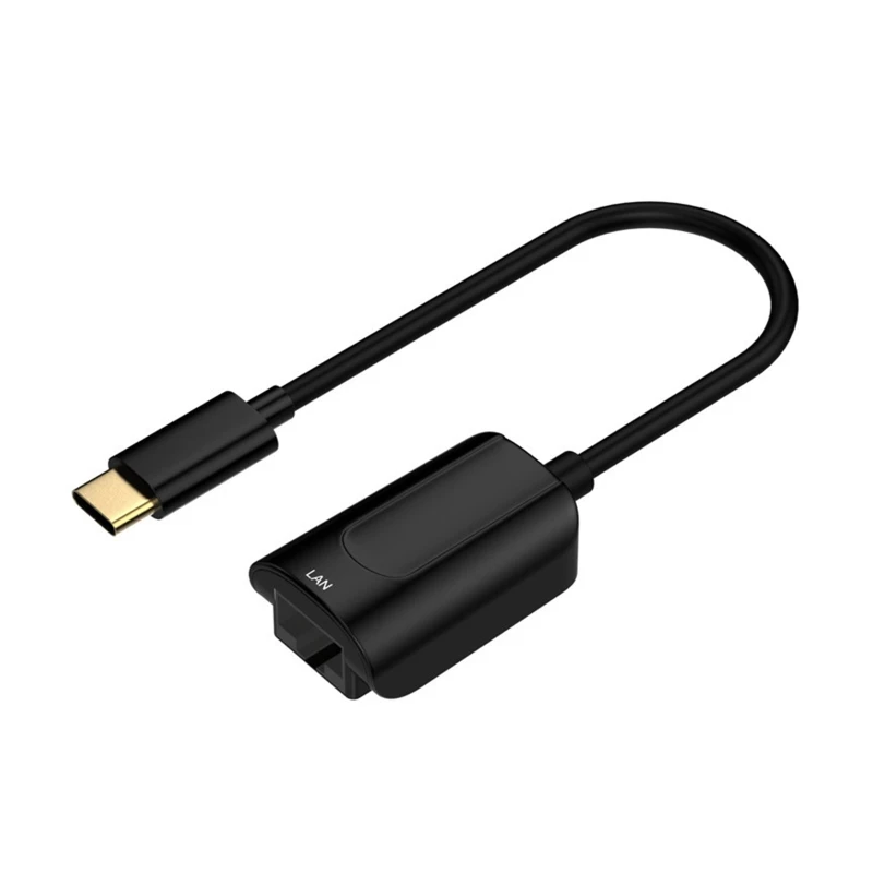 

USB-C to Ethernet Adapter Gigabit Ethernet LAN Adapters 19±1cm Length